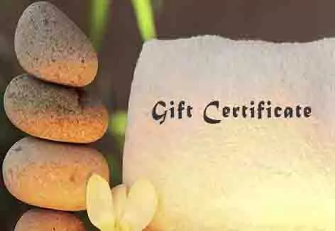 Masszázs Ajándékutalvány
